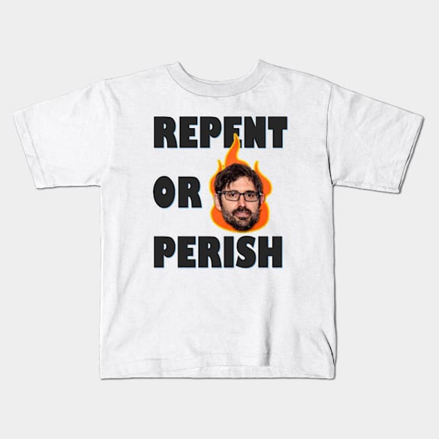 Louis Theroux Westboro Baptist Church Kids T-Shirt by Therouxgear